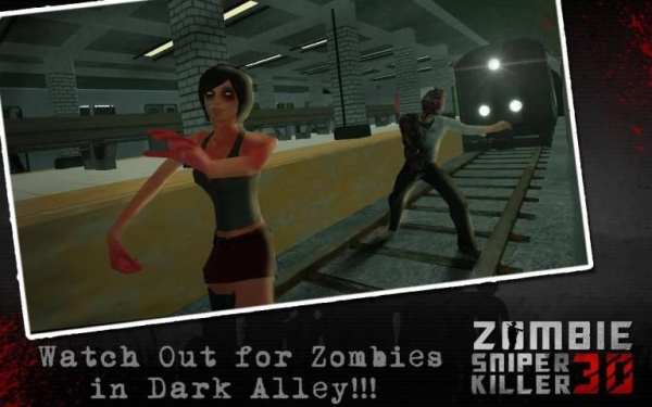 Zombie Sniper Squad Pembunuh screenshot 11