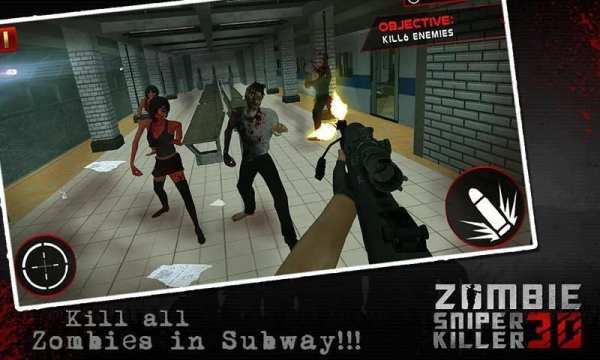 Zombie Sniper Squad Pembunuh screenshot 2