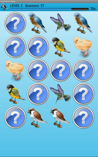 Small Birds Memory Game скриншот 4