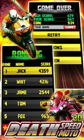 Death speed moto 3D скриншот 1