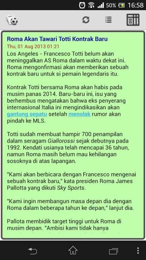 Berita Bola screenshot 4