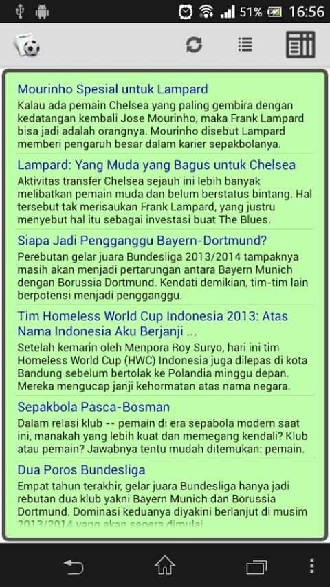 Berita Bola screenshot 5