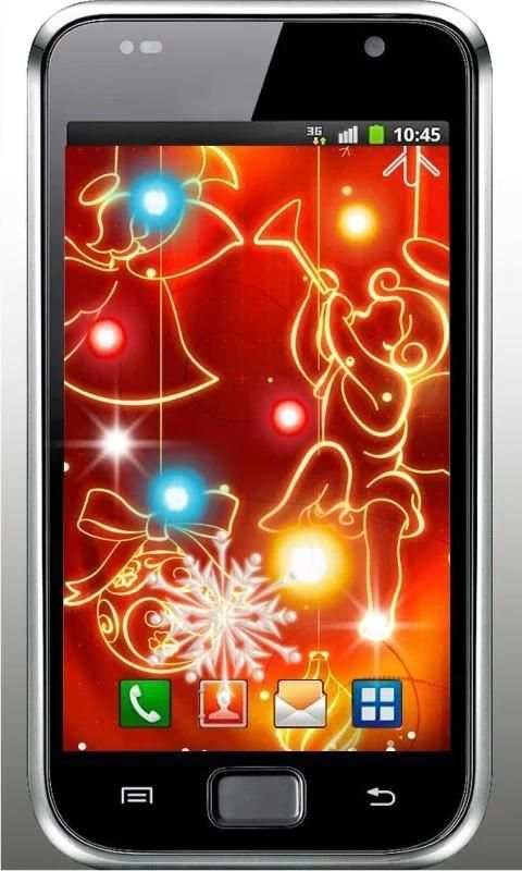 Christmas Songs live wallpaper screenshot 2