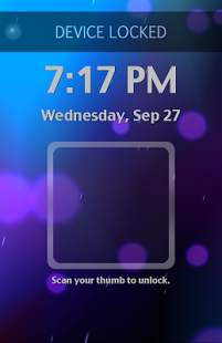 Fingerprint Screen Locker скриншот 4