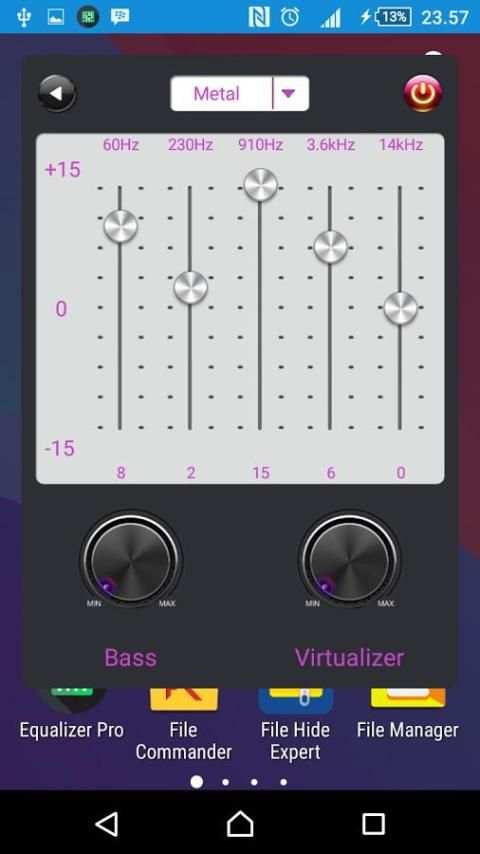 Equalizer Pro स्क्रीनशॉट 3