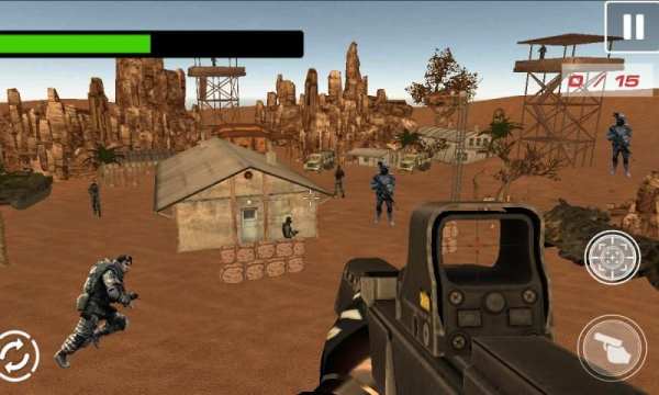 komando perang sniper 2016 screenshot 4