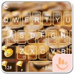 Gold Coin Keyboard Theme