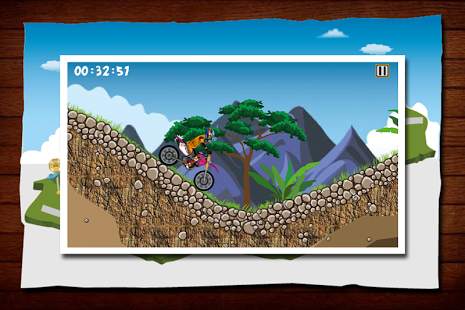 Extreme Hill Racing Motor 3D скриншот 1