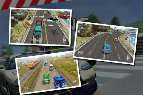 Turbo Car Traffic Racing скриншот 1