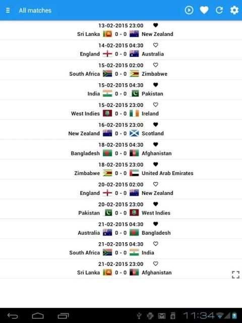 Cricket World Cup 2015 screenshot 6