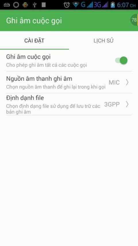 wRecorder - Ghi âm cuộc gọi screenshot 5