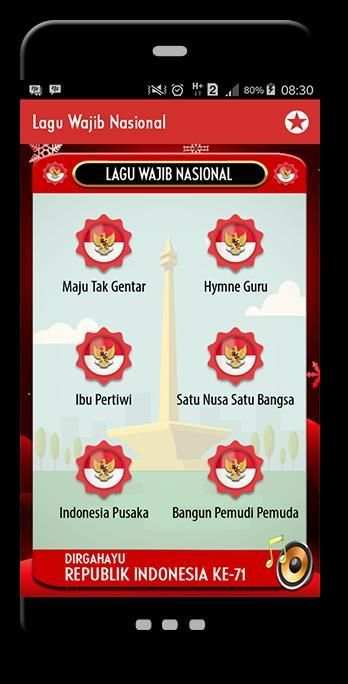 Lagu Wajib Nasional скриншот 5