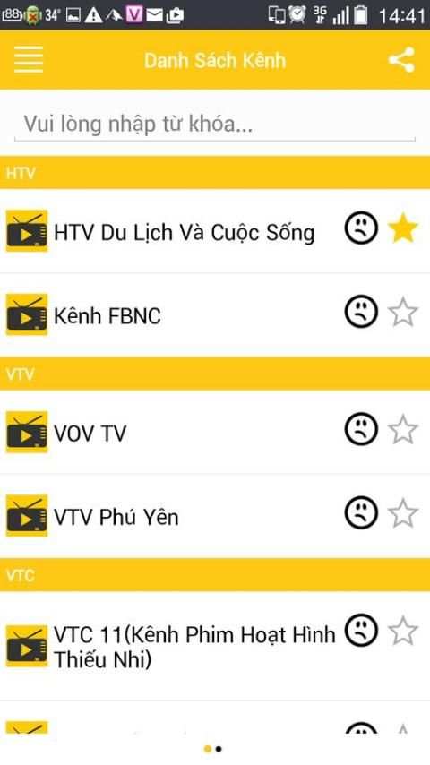 DVGT - Xem Tivi Việt Nam screenshot 1