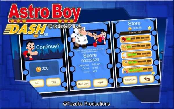 Astro Boy Dash स्क्रीनशॉट 1