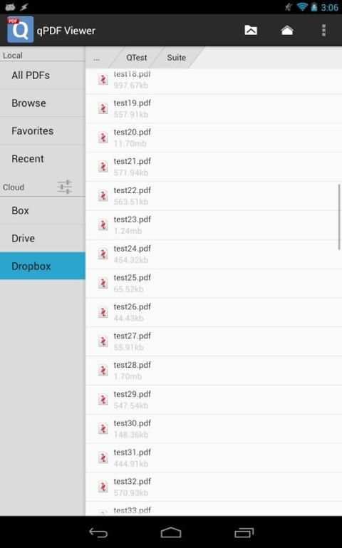 qPDF Viewer Free PDF Reader screenshot 15