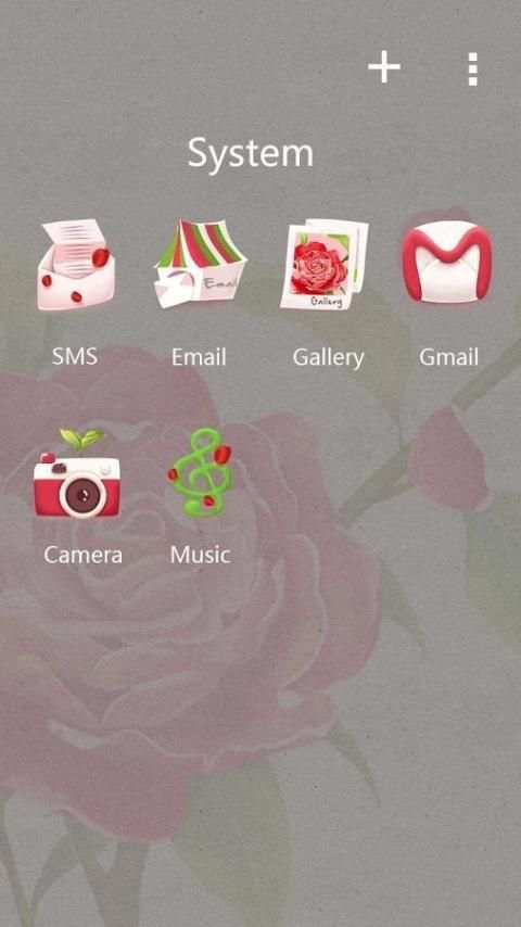 Blossom GO Launcher FREE Theme 1 تصوير الشاشة