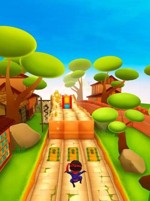 Ninja Kid Run Free - Fun Games screenshot 8