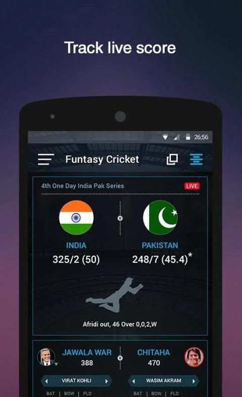 Funtasy Cricket स्क्रीनशॉट 8