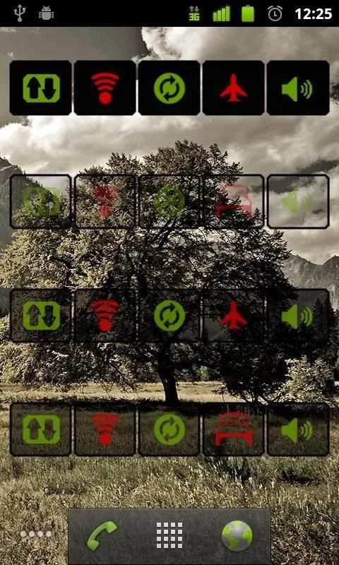Toggle Widget screenshot 2