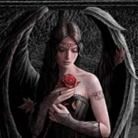 #Gothic Love Angel Live Wallpaper
