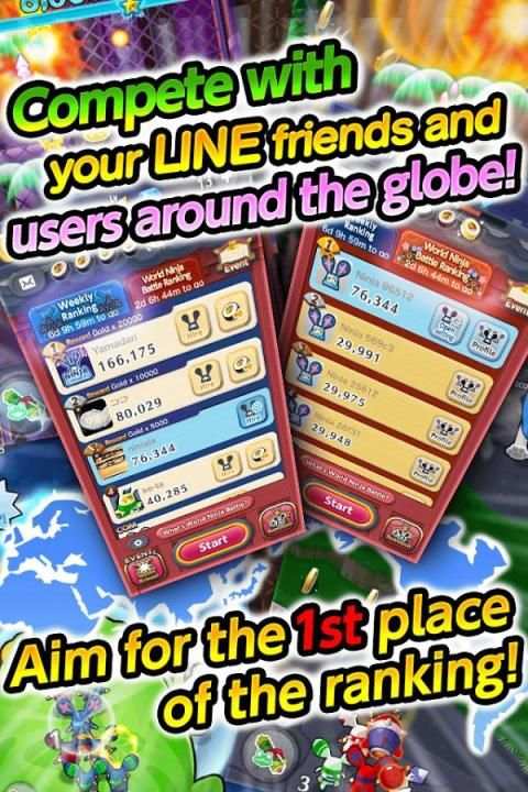 LINE Ninja Strikers screenshot 3