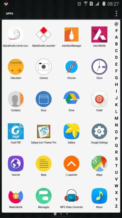 MM LAUNCHER MARSHMALLOW LAUNCH 5 تصوير الشاشة