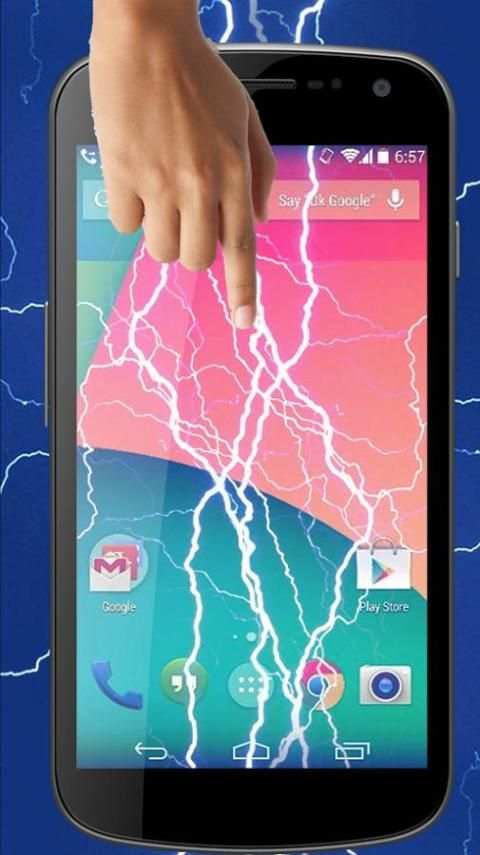 Electric on Phone Screen Joke screenshot 1