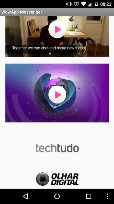 WowApp Messenger screenshot 1