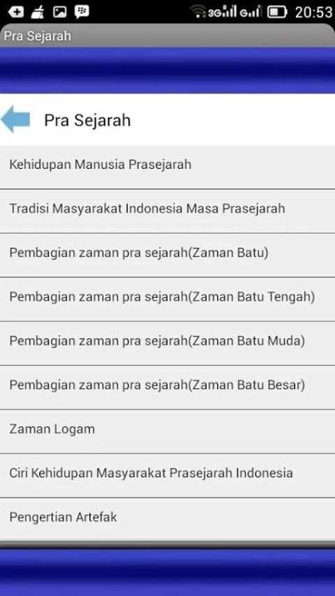 Sejarah screenshot 4