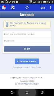 Fast Facebook and Browser screenshot 4