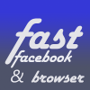 Fast Facebook and Browser icon