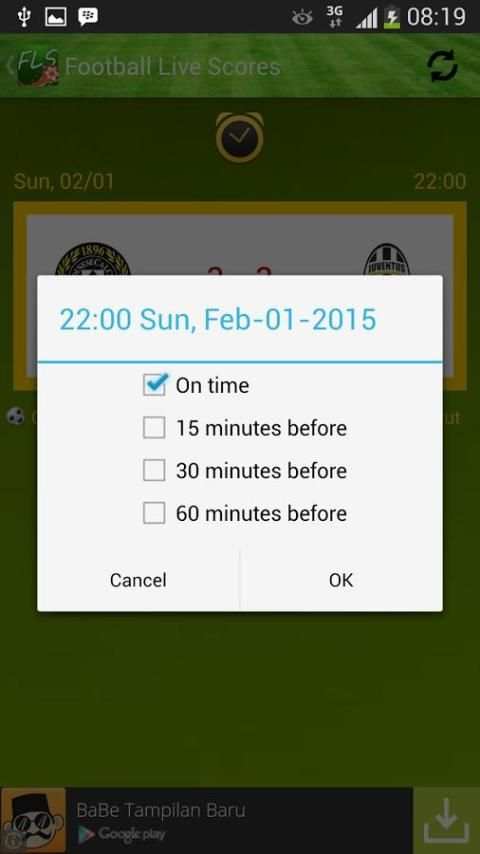 Football Live Scores 2 تصوير الشاشة