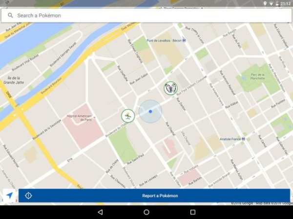 GO Map - For Pokémon GO screenshot 2