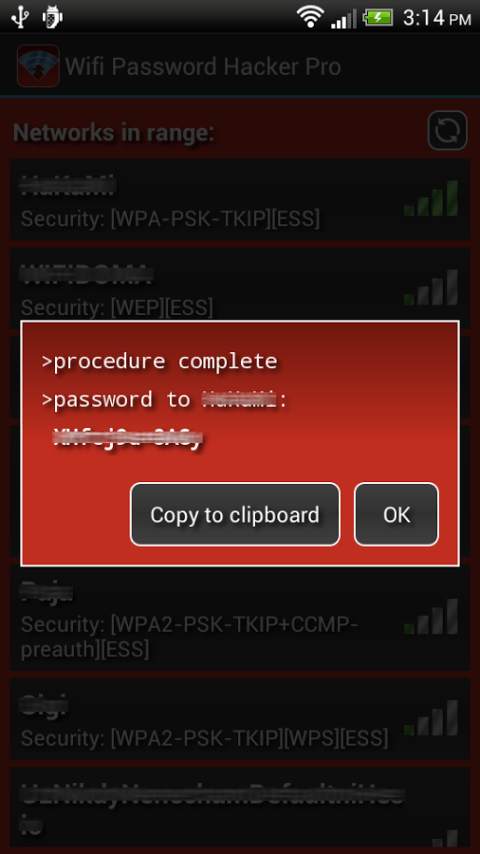 Wifi Password Hacker Pro PRANK screenshot 3