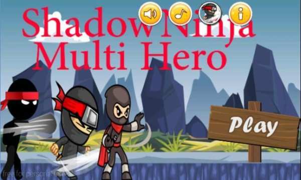 Shadow Ninja Multi Hero screenshot 9