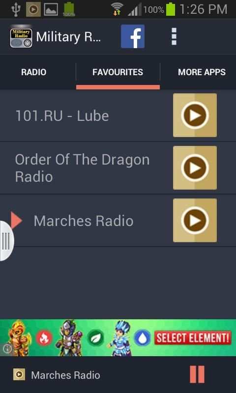 Military Radio screenshot 1