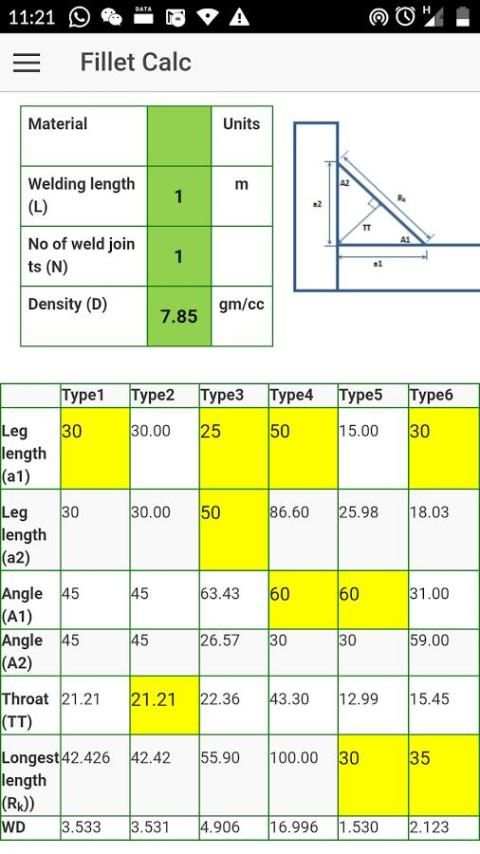 Smart Welding Solution (Free) screenshot 5
