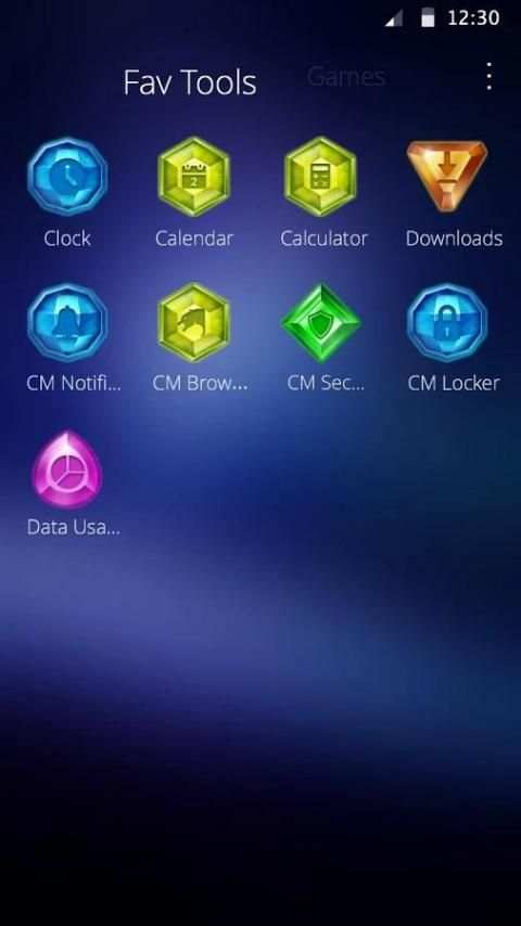 Jewels Theme screenshot 1