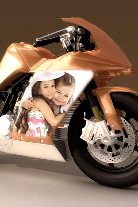 Bike Photo Frame स्क्रीनशॉट 1