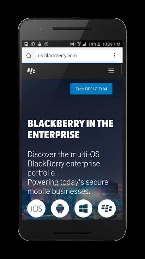 Secure Browser for BES12 screenshot 3