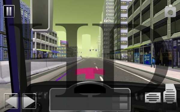 City Bus Traffic Racer скриншот 2