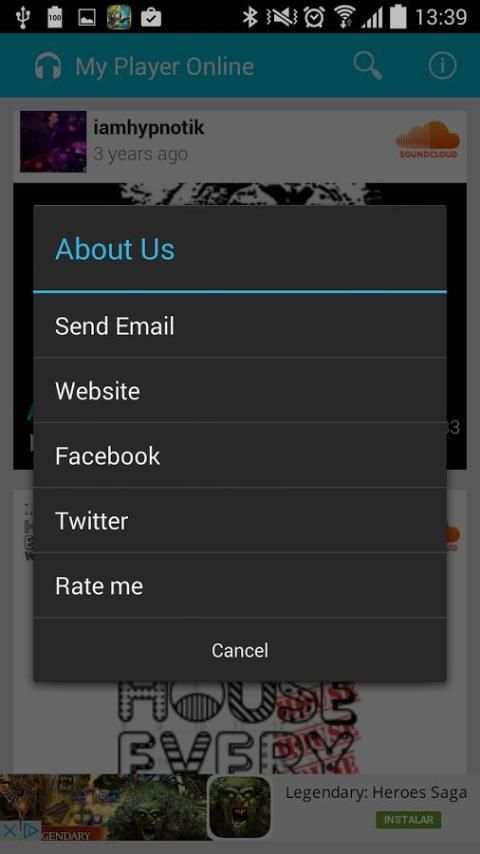 Ares Mp3 Online 2 تصوير الشاشة
