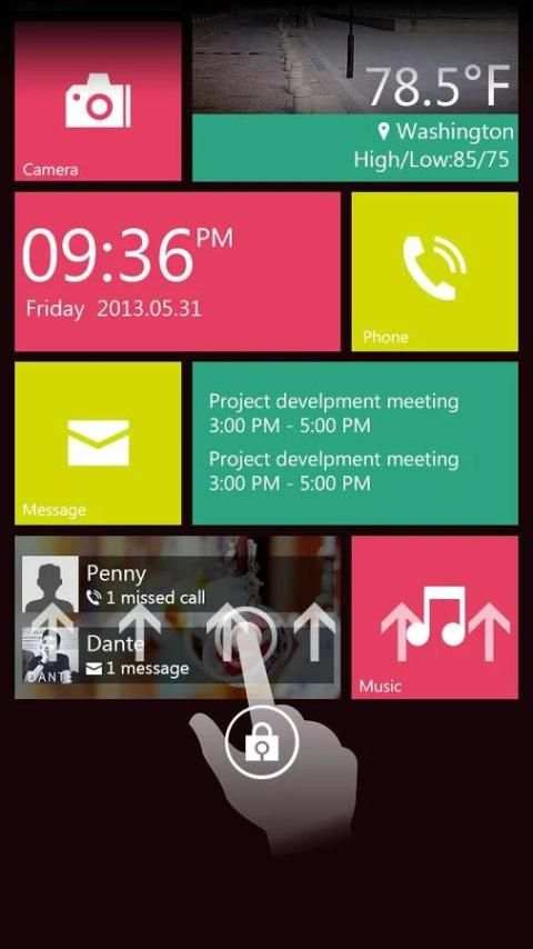 Rix GO Locker Theme screenshot 2