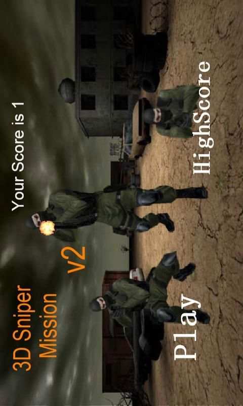 3D Sniper Misson screenshot 3