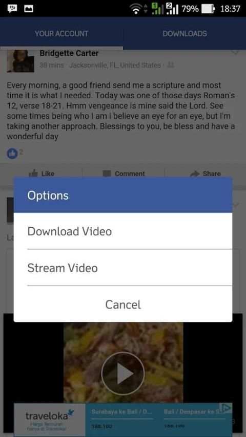 Video Saver For Facebook 4 تصوير الشاشة