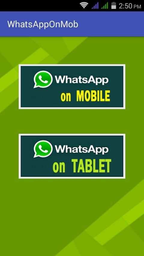 Install Whatsap on MOB and TAB screenshot 13