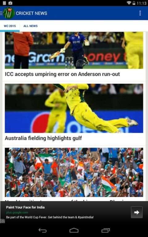 Worldcric Cricket Live screenshot 5