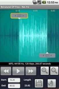 MP3 Cutter Ringtone screenshot 1