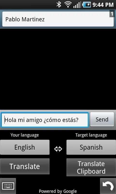 Translating Keyboard 2 screenshot 2
