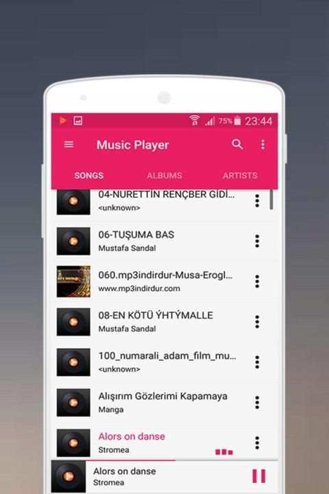 Pemain musik - Music Player screenshot 4